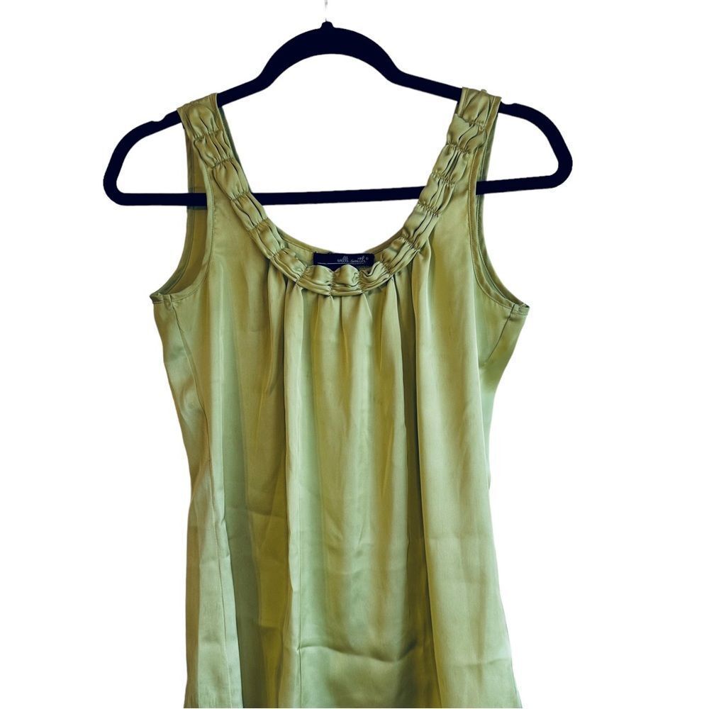 Willi Smith Green Cami / Sleeveless Top Sz S